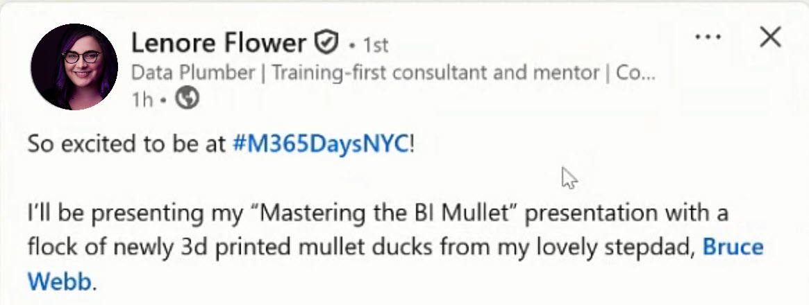 Algo-Rythm Award Winner - Lenore Flower