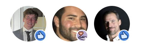 Top reactions