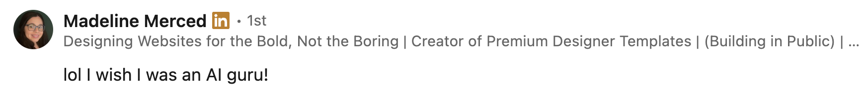 Top comment