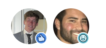 Top reactions