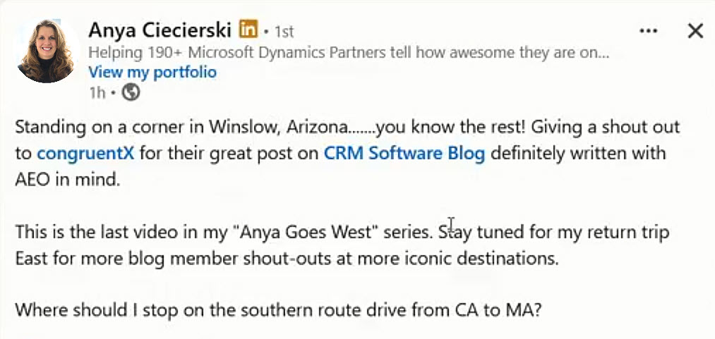 Algo-Rythm Award Winner - Anya Ciecierski