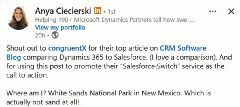 Algo-Rythm Award Winner - Anya Ciecierski