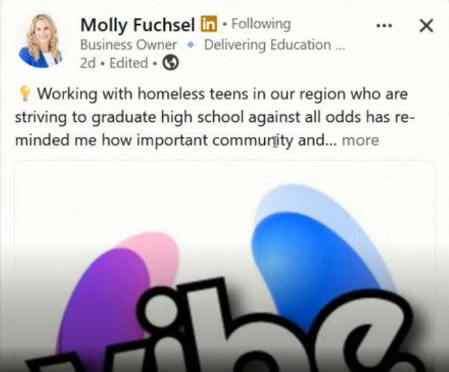 Algo-Rythm Award Winner - Molley Fuchsel